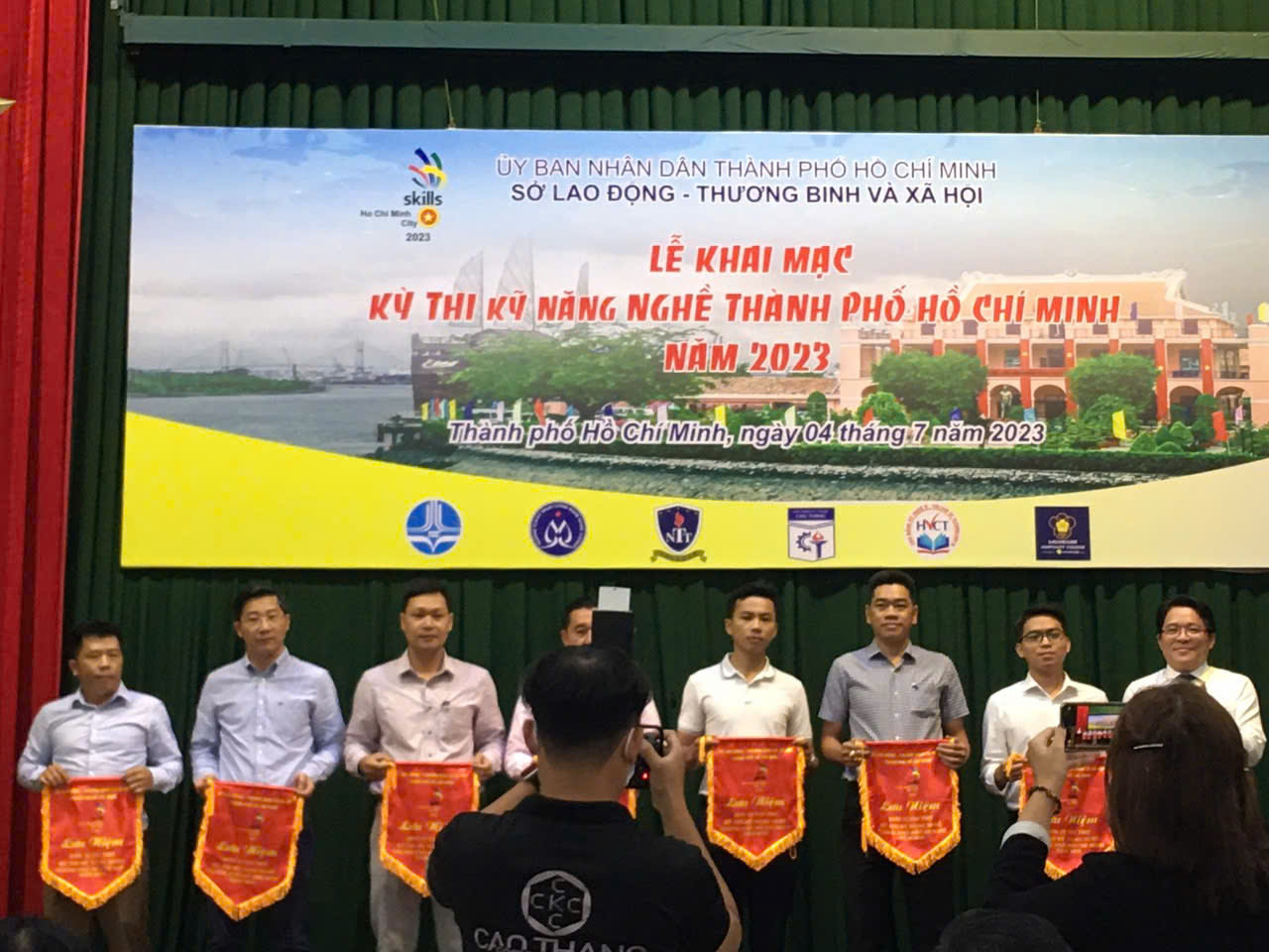 RAPID VIETNAM M&E CO., LTD SPONSORED EQUIPMENT FOR THE 2023 HO CHI MINH CITY VOCATIONAL SKILLS EXAM AT CAO THANG TECHNICAL COLLEGE